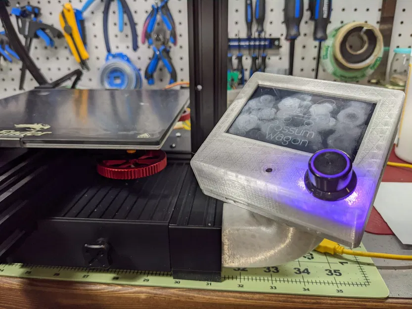 Vỏ và giá đỡ điều chỉnh cho màn hình cảm ứng BTT TFT35 E3 - Image 2