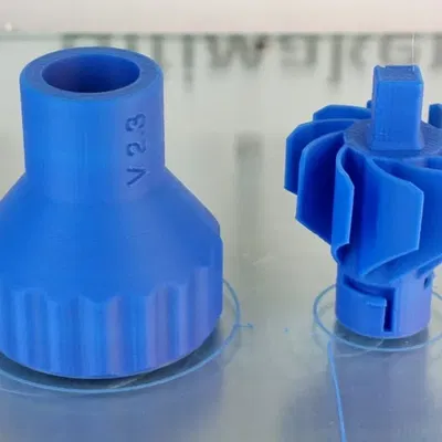 Thiết kế vòi phun 3D cho nghệ thuật và thiết kế