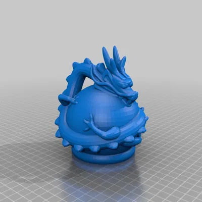 Rồng lớn trên quả bóng