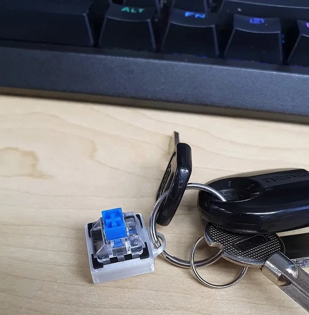 Móc khóa công tắc bàn phím Cherry mx, Gateron, Redragon - Image 1