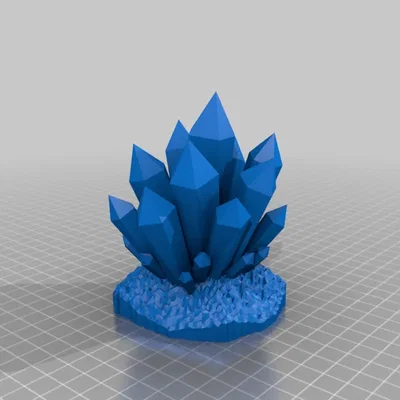 Mô hình tinh thể Kristal độc đáo trong nghệ thuật thiết kế