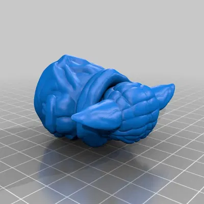 Tượng nhân vật Yoda từ Star Wars