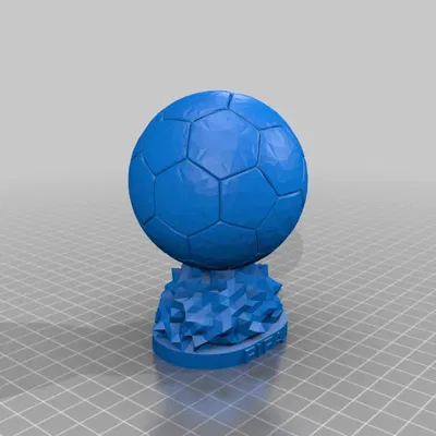 Cúp bóng đá Ballon-d'or nghệ thuật độc đáo