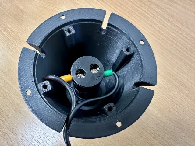 Giá đỡ đèn tín hiệu bàn nhỏ với buzzer và LED - Image 2