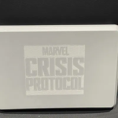 Hộp lưu trữ token Marvel Crisis Protocol STL