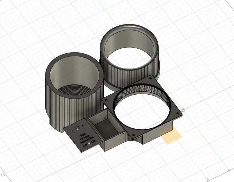 Máy sấy phim 35mm với quạt 120mm điều khiển điện áp - Image 1