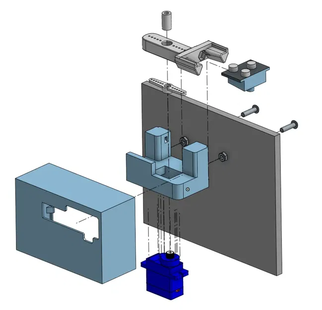Cảng servo cho cảm biến PCB Klicky - Image 4