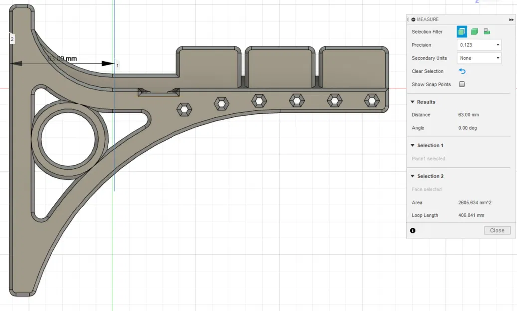 Giá treo tường cho Bambu Lab AMS (Phiên bản cũ, xem mô tả) - Image 3