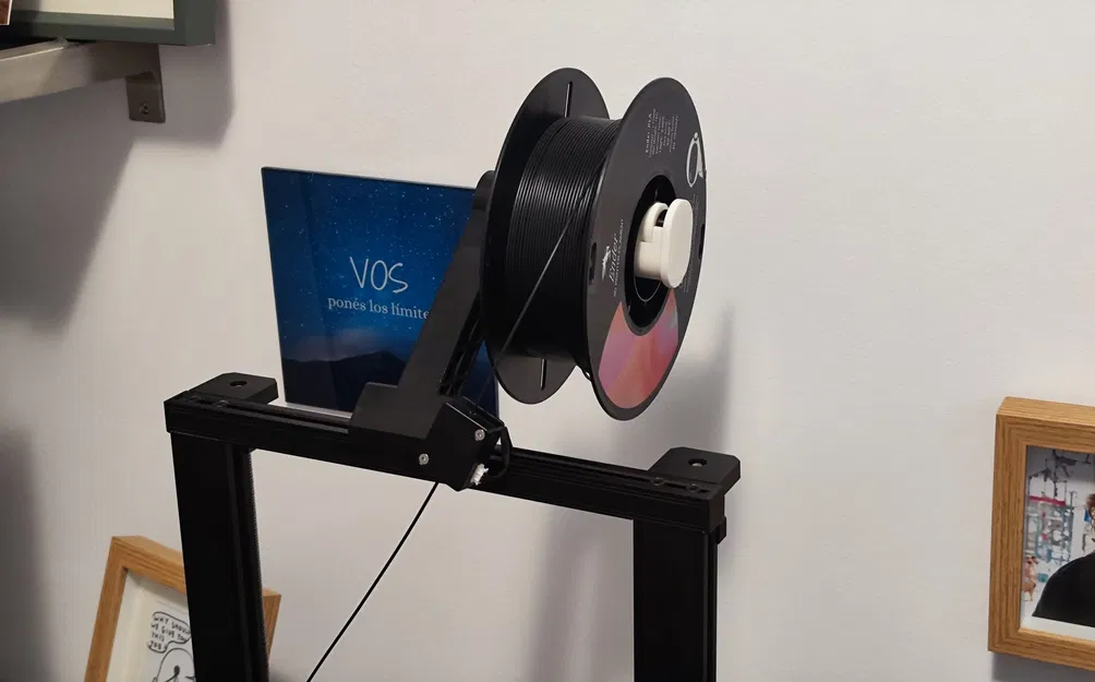 Giá đỡ cuộn filament không ma sát cho Ender 3 S1 - Image 1