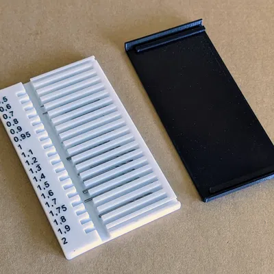 Hộp lưu trữ mũi khoan nhỏ có nắp cho máy in 3D