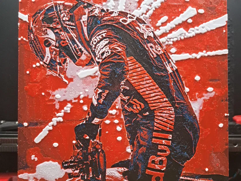 Vô địch F1 thế giới 2023 - Tranh filament độc đáo - Image 1