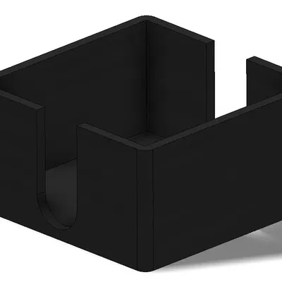 Hộp đựng lót ly đơn giản và đẹp mắt