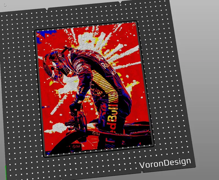 Vô địch F1 thế giới 2023 - Tranh filament độc đáo - Image 2