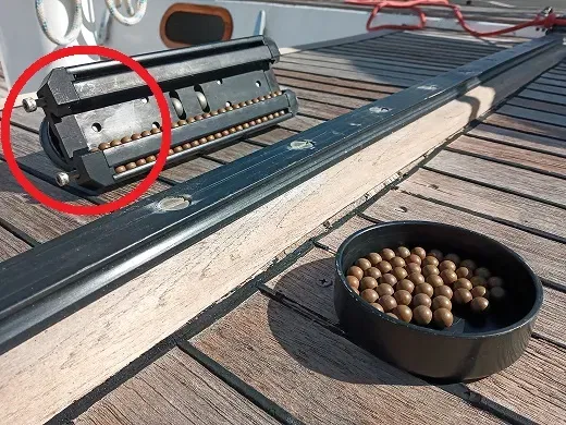 Xe kéo mainsheet đã ngừng sản xuất cho thuyền buồm - Image 3