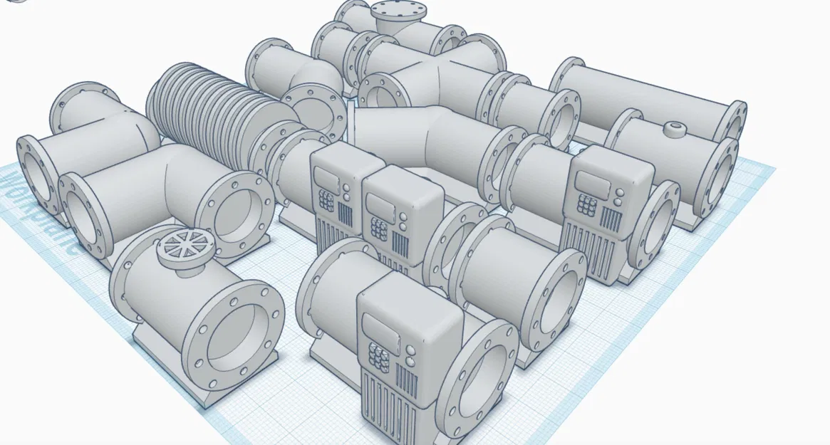 Hệ thống ống dẫn trên mặt đất cho trò chơi 40K - Image 1