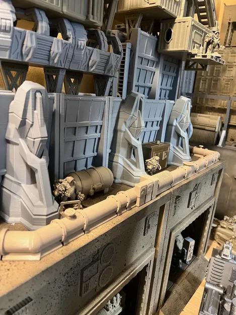 Hệ thống ống dẫn trên mặt đất cho trò chơi 40K - Image 3