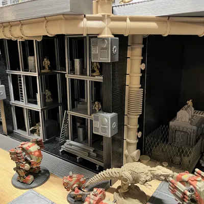 Hệ thống ống dẫn trên mặt đất cho trò chơi 40K