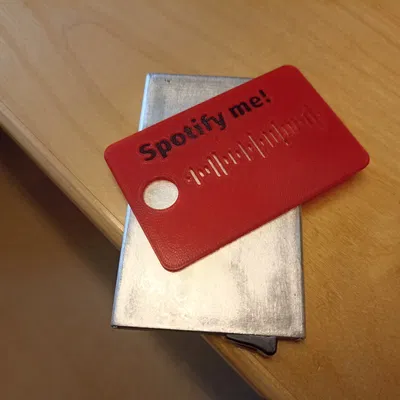 Thẻ Spotify để trong ví và tặng bất cứ lúc nào