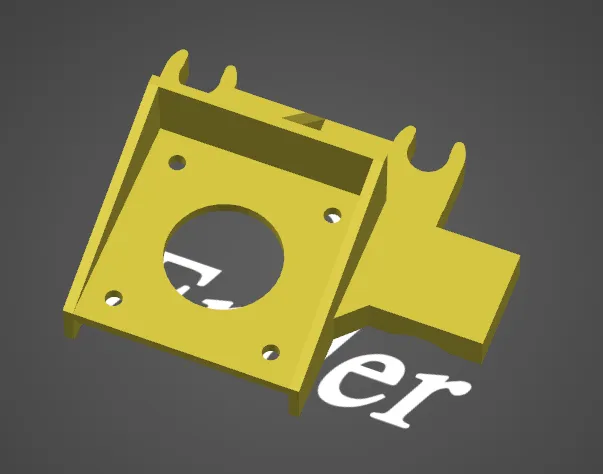 Giá đỡ trực tiếp cho BMG Extruder trên Creality Ender 6 - Image 3