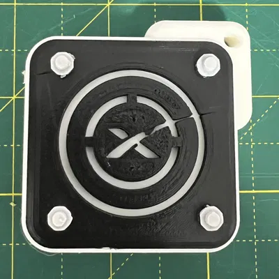 Móc khóa chunky với logo Space X