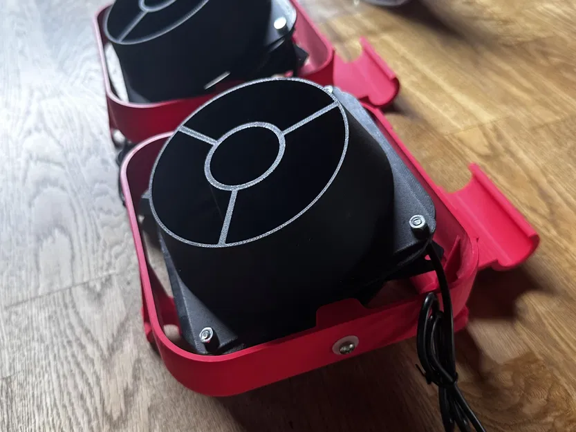 Adaper cột 16 đến 22mm cho giá đỡ quạt 120mm - Image 2