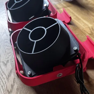 Adaper cột 16 đến 22mm cho giá đỡ quạt 120mm