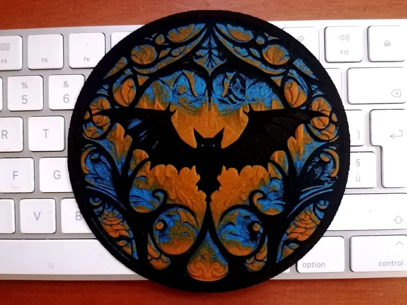 Trang trí Halloween - Mô hình con dơi Hueforge - Image 1