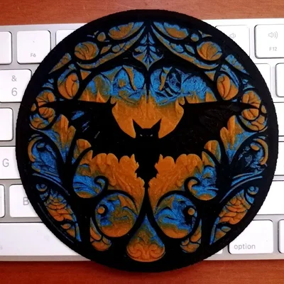 Trang trí Halloween - Mô hình con dơi Hueforge