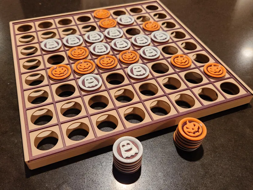 Bàn cờ Othello Halloween với thiết kế dễ thương - Image 1