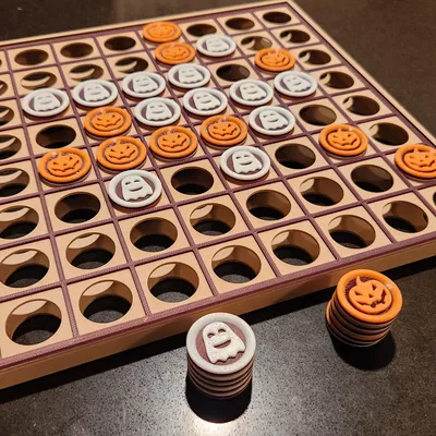Bàn cờ Othello Halloween với thiết kế dễ thương