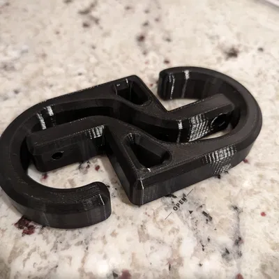 Giá treo dây 2x4 thiết kế cho in 3D xếp chồng