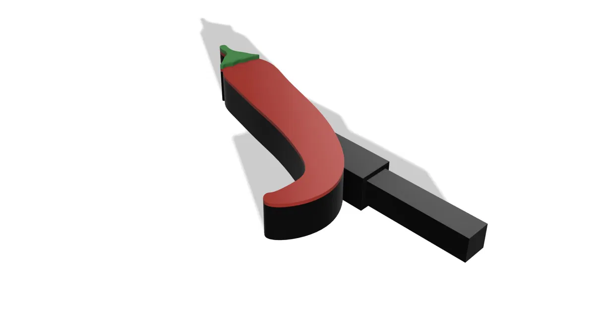 Biển chỉ dẫn rau củ Paprika cho vườn rau - Image 1