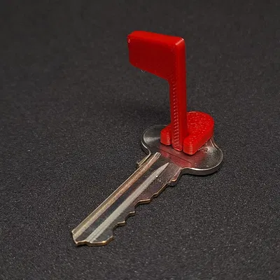 Thẻ chìa khóa cờ hộp thư dễ nhận diện