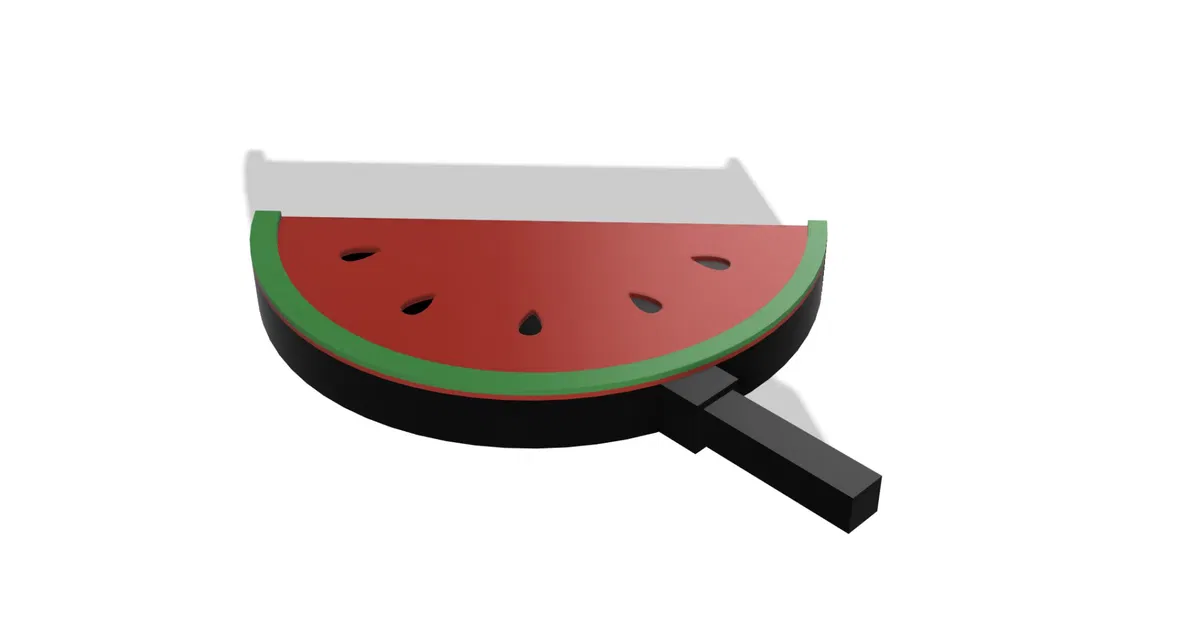 Biển báo trái cây dưa hấu cho vườn rau - Image 1