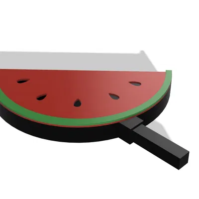 Biển báo trái cây dưa hấu cho vườn rau