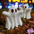 Ma Cà Rồng Đan Crocheted cho Halloween 2023 - Thumbnail 1