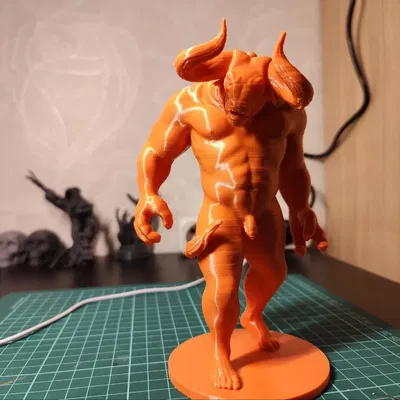 Tượng Minotaur chất lượng cao cho in 3D FDM và SLA