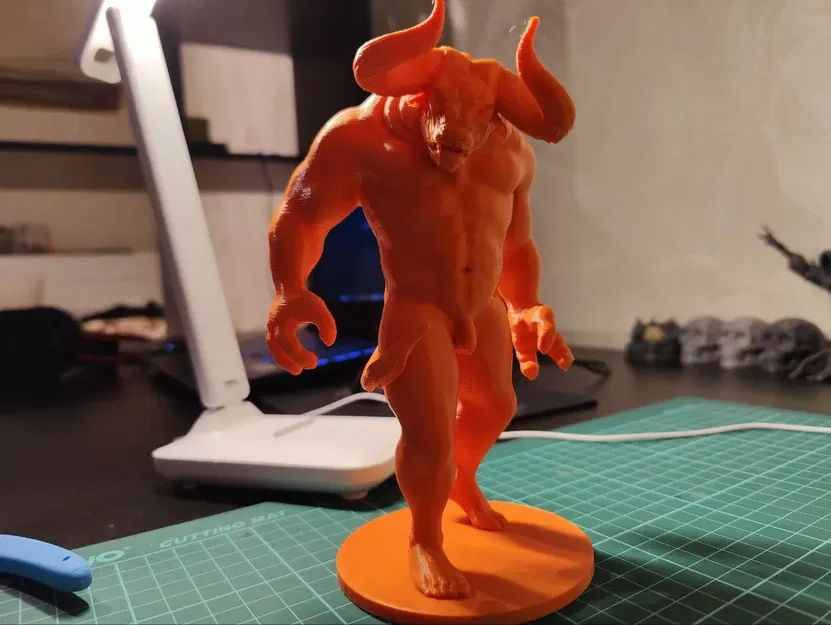 Tượng Minotaur chất lượng cao cho in 3D FDM và SLA - Image 3