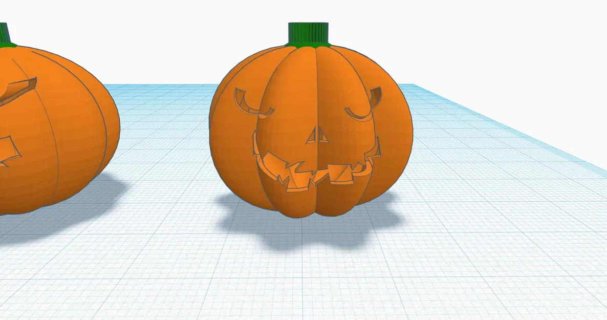 8 hình dáng bí ngô trang trí Halloween - Image 2