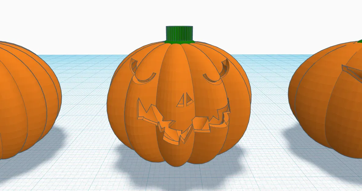 8 hình dáng bí ngô trang trí Halloween - Image 4