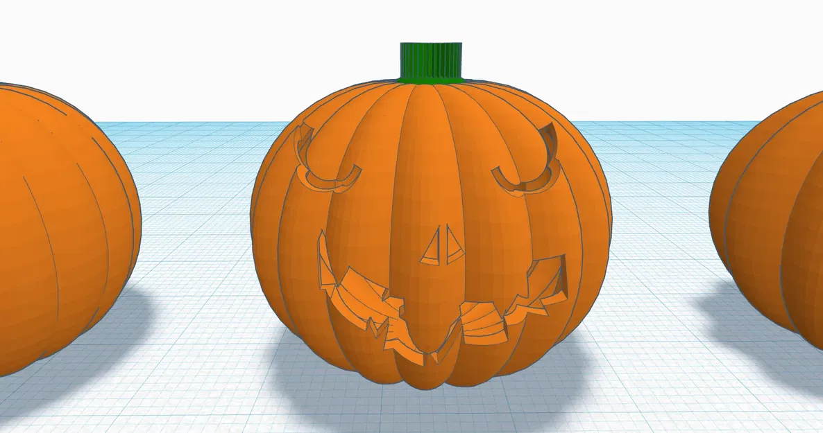 8 hình dáng bí ngô trang trí Halloween - Image 5