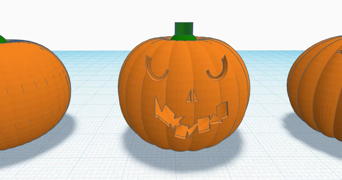 8 hình dáng bí ngô trang trí Halloween - Image 6