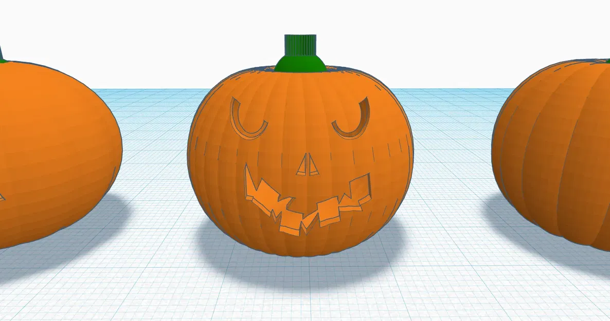 8 hình dáng bí ngô trang trí Halloween - Image 7