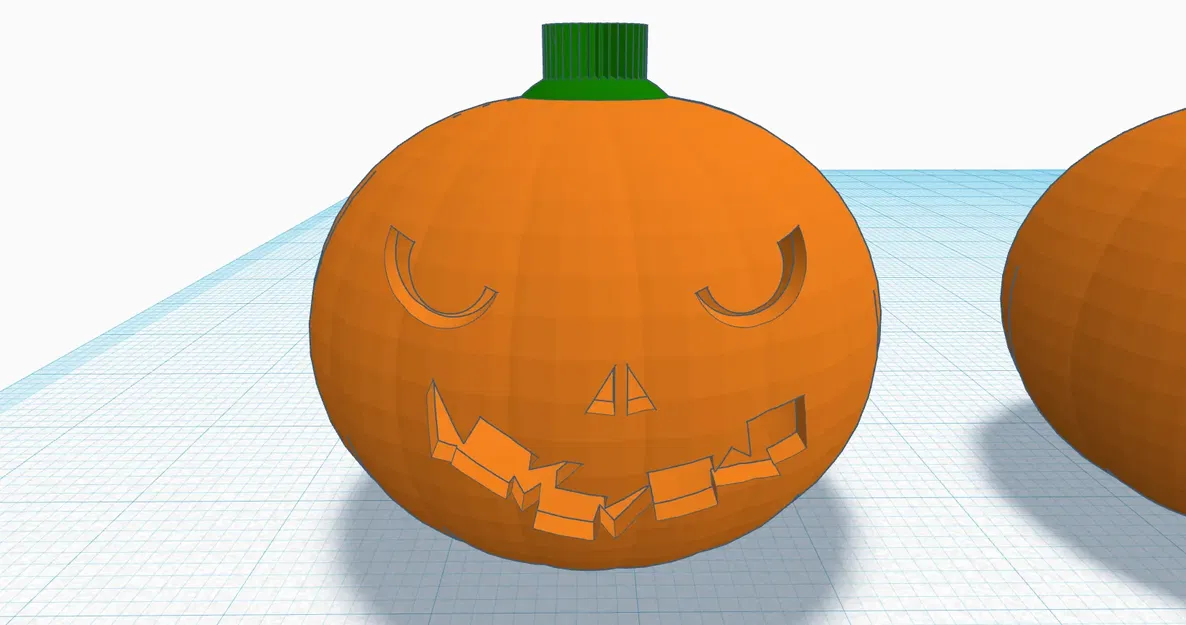 8 hình dáng bí ngô trang trí Halloween - Image 9