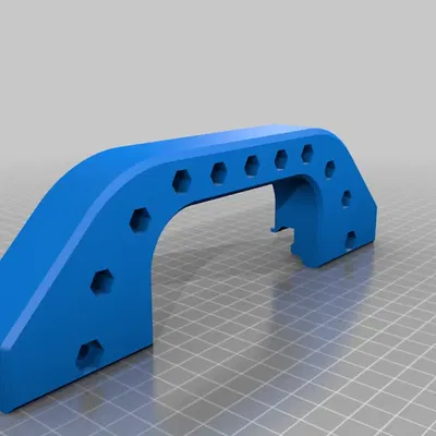 Tay cầm Voron 2.4 với giá đỡ ERCF và lỗ gắn phụ kiện