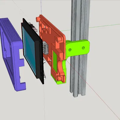 Vỏ bọc cho màn hình MKS TFT 35 v1.0