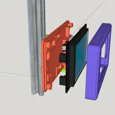 Vỏ bọc cho màn hình MKS TFT 35 v1.0