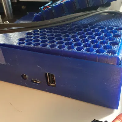 Nền dưới Prusa Mini z không có lỗ công tắc cho Mini Base