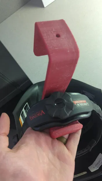 Móc treo mũ bảo hiểm cho tường văn phòng 2 inch - Image 2