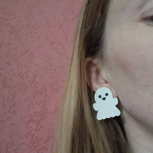 Bông tai ma dễ thương cho dịp Halloween - Image 2